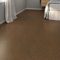 Piso Vinílico Em Manta PVC 1,2mm Antiderrapante 2 Metros x 21 Metros Imita Madeira Fosco 42m²