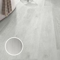 Piso Vinílico Rígido Clicado Régua Amadeirada por 3M² Cor Off White - Tubrax