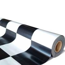 Piso Xadrez 4x4m 16m² Dj Pista De Dança Tapete Quadriculado