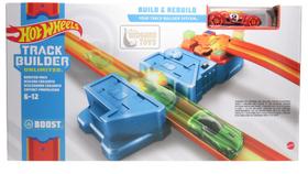 Pista Acelerador Turbo Propulsor + Carrinho - Boost - Track Builder Unlimited - Hot Wheels - Mattel