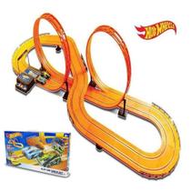 Pista Autorama Hot Wheels Slot Car Track Set Deluxe 2 Carros 632 Cm - Multikids