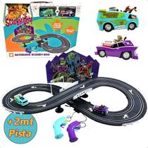 Pista Autorama Scooby-doo Elétrico 2 Carrinhos 3 Formatos