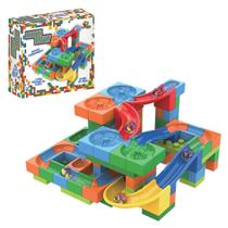 Pista Blocos De Montar Block Play - Art Brink Pista Blocos De Montar Block Play - Art Brink