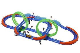 Pista Carrinho Glow Speed Track Brilha no Escuro Zippy - PT2363 Pista Carrinho Glow Speed Track Brilha no Escuro Zippy - PT2363