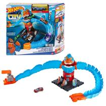 Pista Carrinho Hot Wheels City Nemesis Ataque Do Gorila