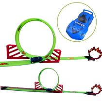 Pista Carro Carrinho looping brinquedo tipo HotWheels Infantil 360º infantil