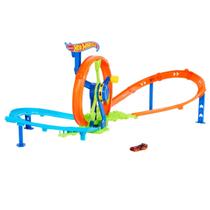 Pista com Carrinho Hot Wheels - Lançamento Veloz e Looping - Mattel Pista com Carrinho Hot Wheels - Lançamento Veloz e Looping - Mattel