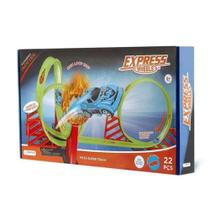 Pista Com Loop 360 Express Wheels Multikids BR1016