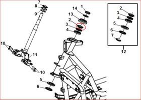 Pista Conica Superior-40106-a21-000 Itva40106-a21-000 Pista Conica Superior-40106-a21-000 Itva40106-a21-000