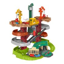Pista Conjunto Super Torre de Trens e Guindastes c/ Thomas Motorizado, Percy e Harold - Thomas e seus Amigos - Fisher Price - Mattel Pista Conjunto Super Torre de Trens e Guindastes c/ Thomas Motorizado, Percy e Harold - Thomas e seus Amigos - Fisher Price - Mattel