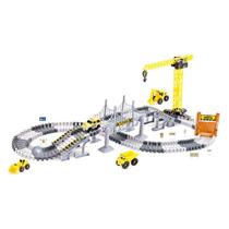 Pista Construção Track Com Guincho 144 trilhos 6286 - DmToys