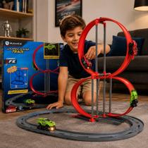 Pista Corrida Radical Looping Carrinho Elétrico Magnético Pista Corrida Radical Looping Carrinho Elétrico Magnético
