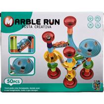 Pista Criativa de Bolinha de Gude - Marble Run 50 Peças - Futuro UNICA
