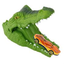 Pista Crocodilo Abre E Fecha Boca Com Carrinho Divertido Bbr