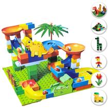 Pista De Bolinha Dino Bloco De Montar Leg Educativo Infantil
