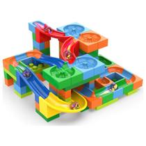 Pista De Bolinhas De Gude Labirinto 128 Pecas