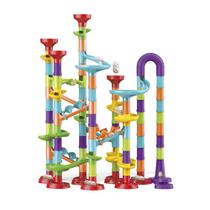 Pista de Bolinhas Labirinto Infantil 113 Peças Coloridas