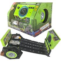 Pista De Carrinho 2 em 1 Caixa de Som Infantil Com Som e Luz - Castela Pista De Carrinho 2 em 1 Caixa de Som Infantil Com Som e Luz - Castela