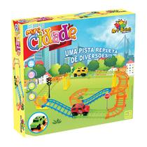 Pista de Carrinho Brinquedo Infantil Mini Cidade com Carrinho Pista de Carrinho Brinquedo Infantil Mini Cidade com Carrinho