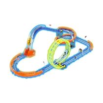 Pista de Carrinho Corrida Glow Speed Track Com 52 Pecas Zippy Toys PT2362 Pista de Carrinho Corrida Glow Speed Track Com 52 Pecas Zippy Toys PT2362