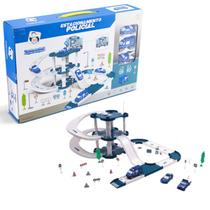 Pista de Carrinho Estacionamento 3 Andares Policial Pica Pau