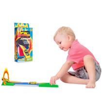 Pista De Carrinho Infantil Com Lançador Radical - Samba Toys