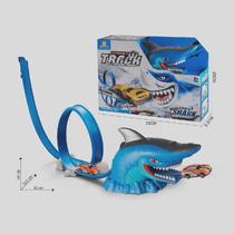 Pista De Carrinho Infantil Com Looping Ataque Do Tubarão - Toy king
