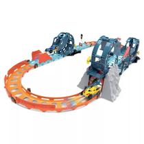 Pista De Carrinho Turbo Looping Triplo Com 48 Peças Braskit