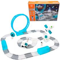 Pista de Carrinhos de Ans Corrida Racer Ramp Carro Brinquedo Circuito Turbo Radical Run - Dony Toys