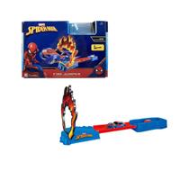 Pista de Carrinhos Homem Aranha Salto em Chamas