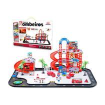 Pista De Carrinhos Hot Auto Posto Colorida com Carrinhos e Plataforma, Diversão Educativa Mega Compras