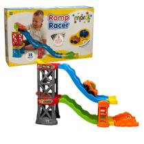 Pista de Carrinhos Rampa Com 2 Carrinhos Ramp Racer Maral