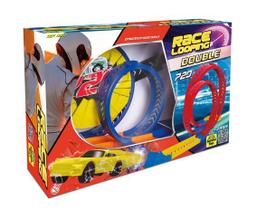 Pista de Carro Race Looping Double - Samba Toys Pista de Carro Race Looping Double - Samba Toys
