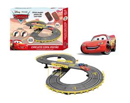 Pista de Corrida Autorama de Brinquedo Com Carrinhos de Controle Remoto Carros Relâmpago McQueen Pista de Corrida Autorama de Brinquedo Com Carrinhos de Controle Remoto Carros Relâmpago McQueen