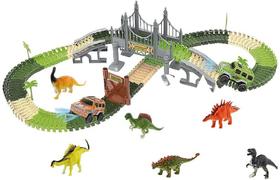 Pista com Carrinho Dinossauro 1 Looping - Toyng 43372 - UPA STORE