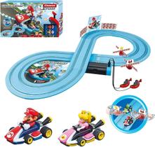 Pista de Corrida Carrera First Mario Kart - 2 Carros para Crianças