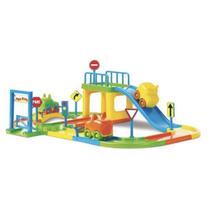 Pista de corrida carrinho brinquedo infantil educativo bebe