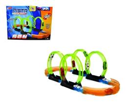 Pista de Corrida com 4 Loopings Well Kids Four Laps