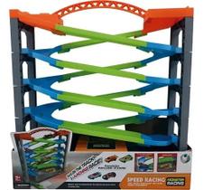 Pista de Corrida Com 6 Andares e 2 Carros Toys Import J240115014