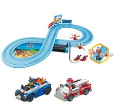 Pista de corrida de caça-níqueis Carrera First Paw Patrol com 2 carros Pista de corrida de caça-níqueis Carrera First Paw Patrol com 2 carros