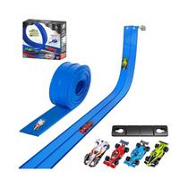 Pista De Corrida Flexível E Portátil Para Crianças Compatível Com Carros Diecast Hot Wheels Pista De Corrida Flexível E Portátil Para Crianças Compatível Com Carros Diecast Hot Wheels