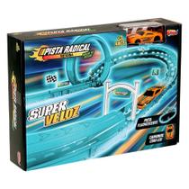 Pista de Corrida Radical Noturna Fast Drive Luminoso Zoop Toys ZP00998 Pista de Corrida Radical Noturna Fast Drive Luminoso Zoop Toys ZP00998