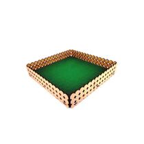 Pista de Dados - Quadrada Bolinha- 26x26x4,3cm Ludens Spirit