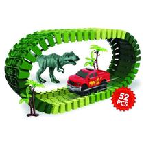Pista de Dinossauro Monta e Desmonta Interativa Com 52 Peças Trilha Dino ENVIO IMEDIATO Pista de Dinossauro Monta e Desmonta Interativa Com 52 Peças Trilha Dino ENVIO IMEDIATO