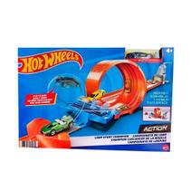 Pista de Lançamento Hot Wheels Looping Stunt Champion GVT13 - Mattel