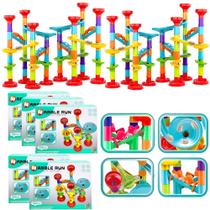 Pista de Montar Labirinto para Bolinhas Infantil Educativo Didático Presente 250Pçs