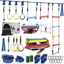 Pista de obstáculos Ninja Warrior Gentle Booms Sports Kids Pista de obstáculos Ninja Warrior Gentle Booms Sports Kids