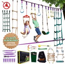 Pista de obstáculos TrailBlaze Ninja Warrior Kids 2 x 16,8 m