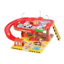 Pista de Percurso - Corpo de Bomberos - 3 Veículos - Maptoy