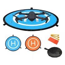 Pista de pouso para drone Heliport de 75 cm com estojo de transporte Pista de pouso para drone Heliport de 75 cm com estojo de transporte
